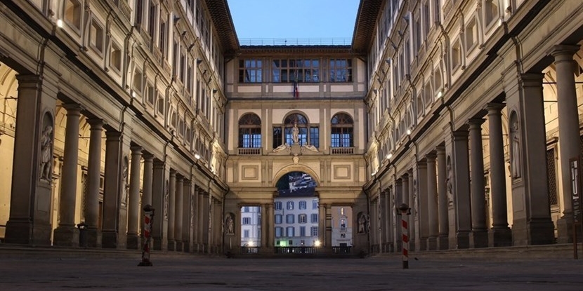 La galleria degli uffizi