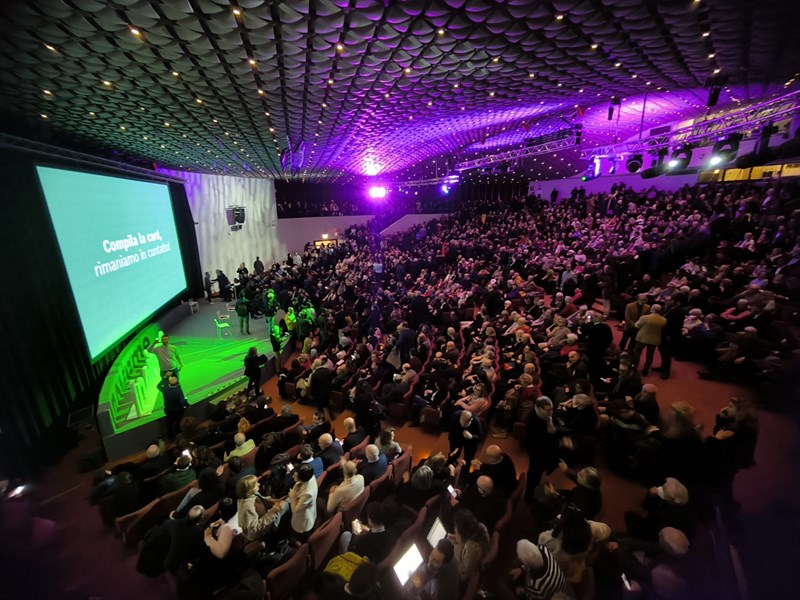 il palazzo dei Congressi per Sara Funaro