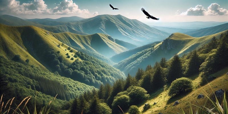 Crinali liberi dalle pale eoliche