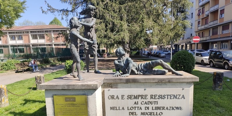 Restaurato il monumento alla Resistenza a Borgo