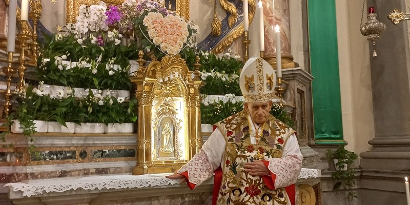 Il Cardinale Ernest Simoni al Santuario di Boccadirio
ricorda il suo VI anno di Cardinalato