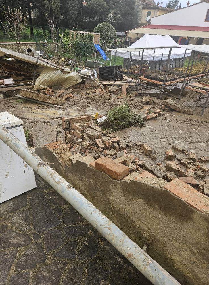 Il disastro a Sant'Andrea a Rovezzano