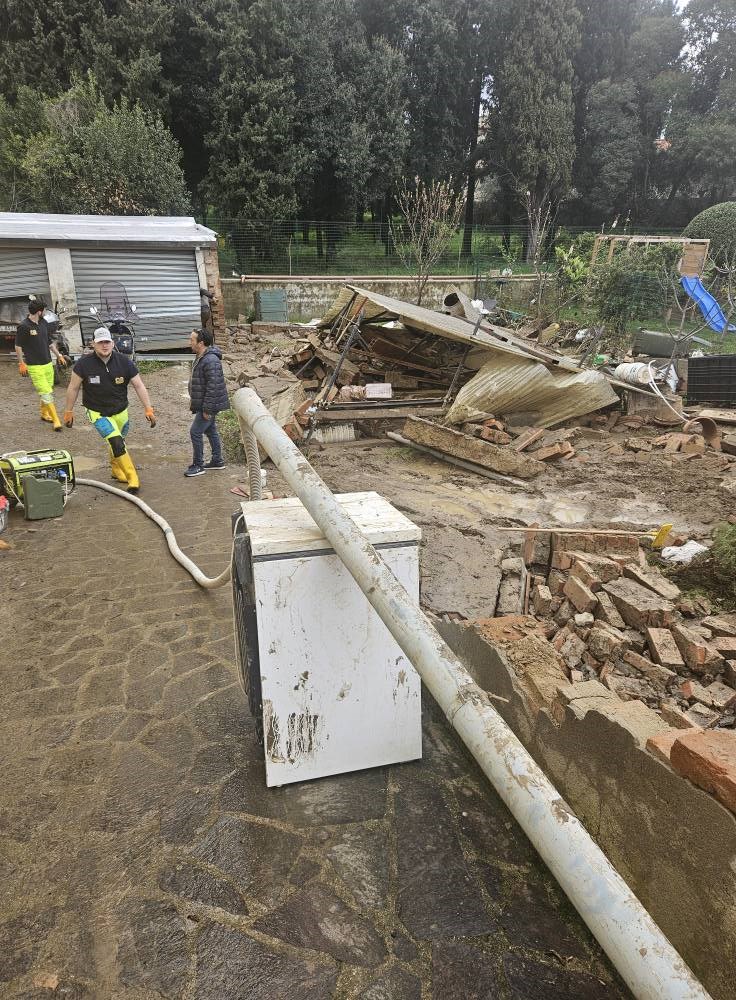 Il disastro a Sant'Andrea a Rovezzano