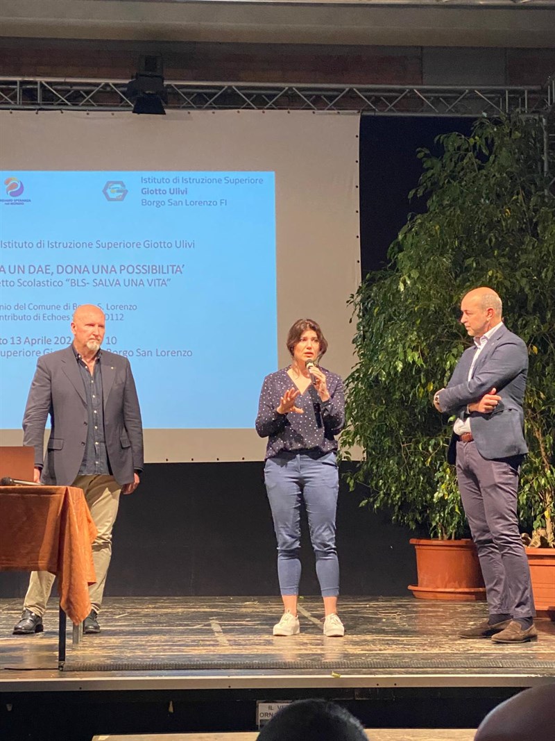 L'intervento della vice Sindaca Becchi