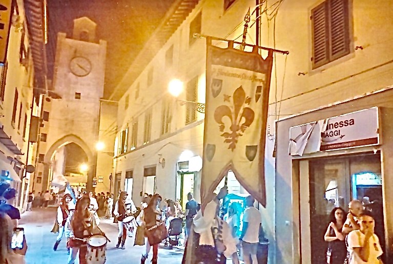 Gli sbandieratori e tamburini della Città di Firenze 