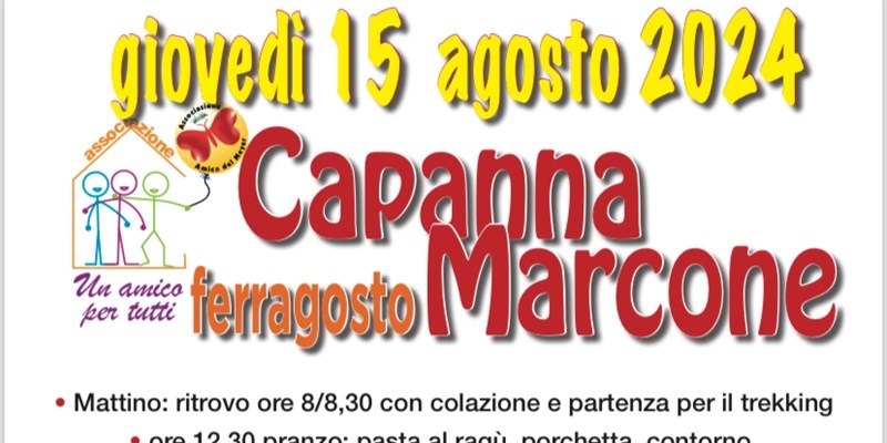 Un taglio della locandina dell'evento