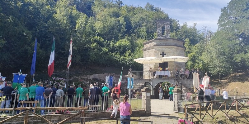 Una foto della cerimonia