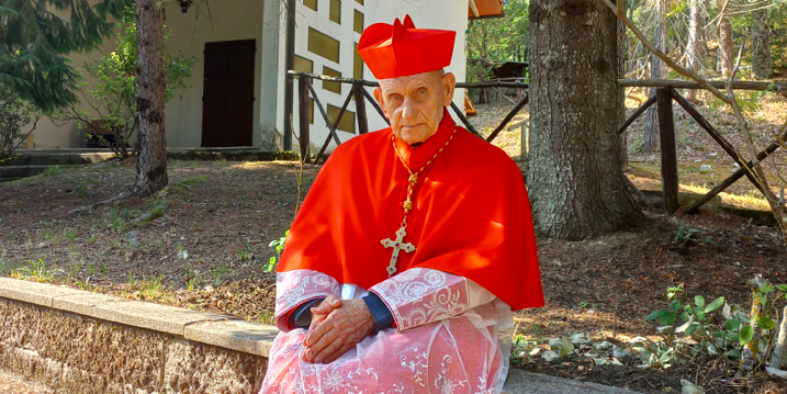 Il Cardinale Ernest Simoni in Mugello per la Santa Messa sul Monte Gazzaro
