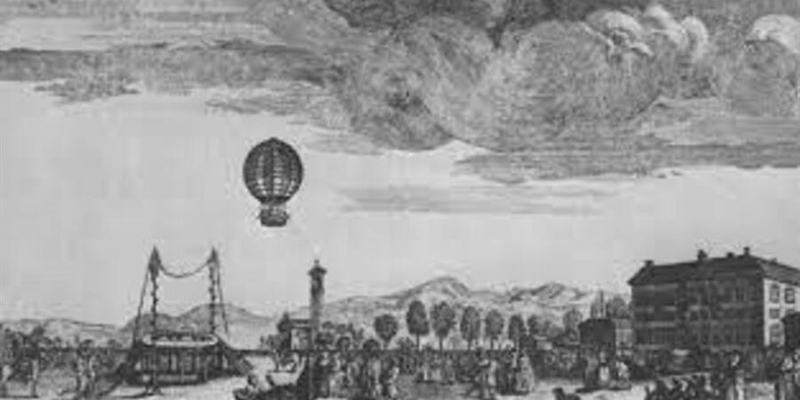 1783 - Primo volo in mongolfiera