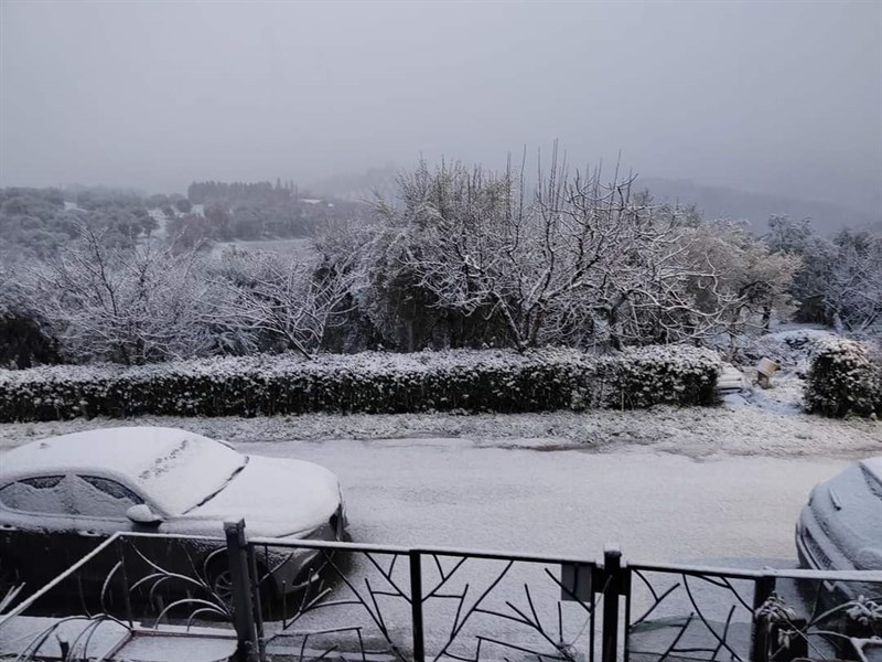 Doccia (Comune di Pontassieve) innevata