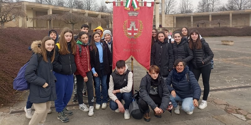 foto d'archivio del viaggio della Memoria 2023 del Comune di Pontassieve