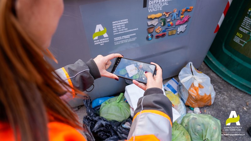 operatori Alia al lavoro