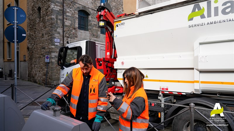 operatori Alia al lavoro