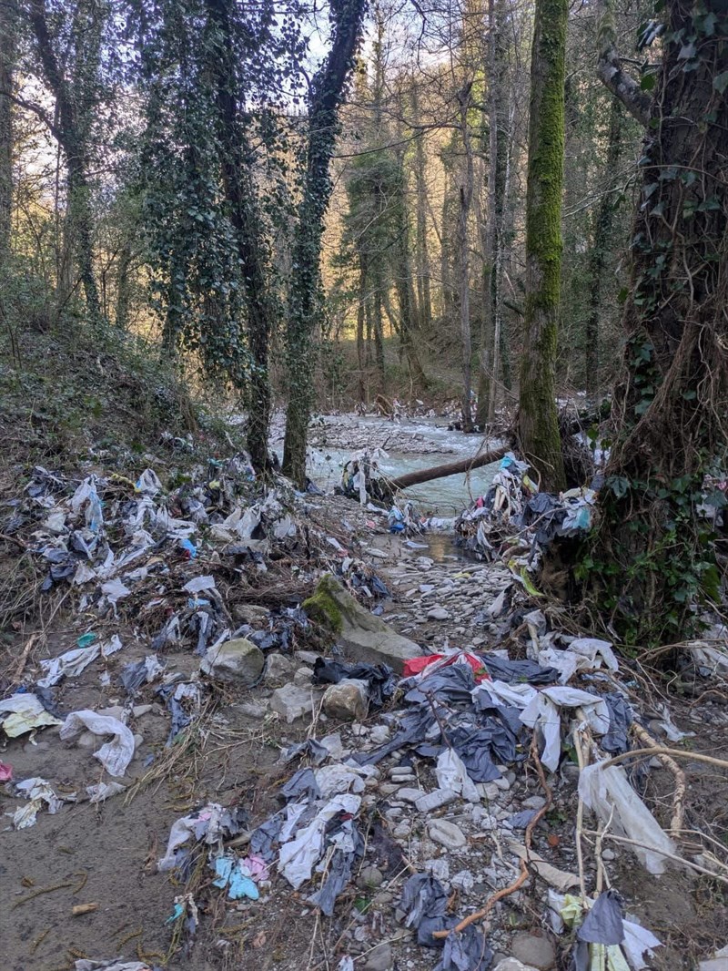 Alcune immagini della discarica