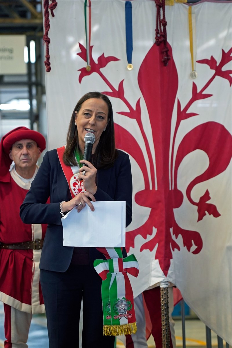 l'omaggio ai martiri della Sindaca