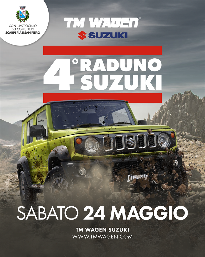 Locandina raduno Suzuki Scarperia