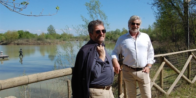 Il sindaco e il fondatore al Paro dei Renai