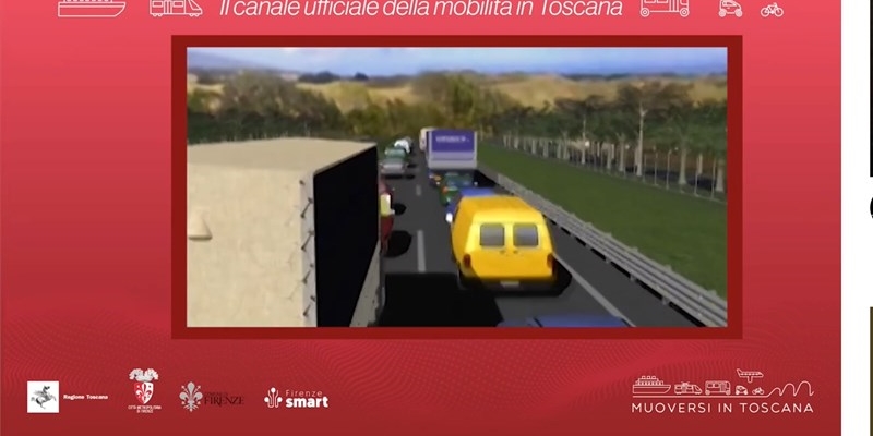 Muoversi in Toscana. Il video notiziario delle 8:30 sul traffico e la viabilità