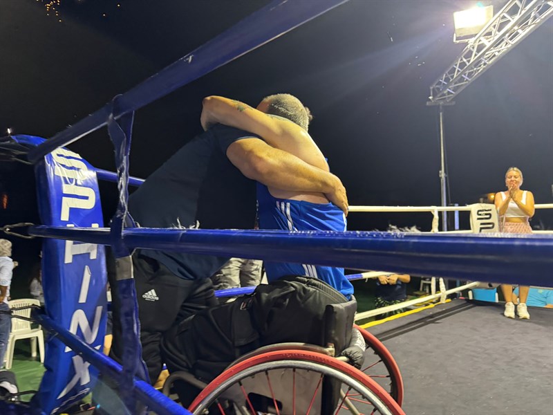 un momento della serata