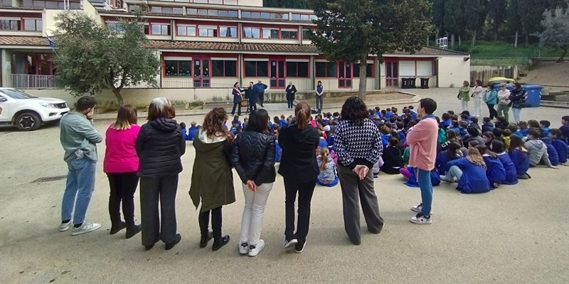 Un momento della  cerimonia