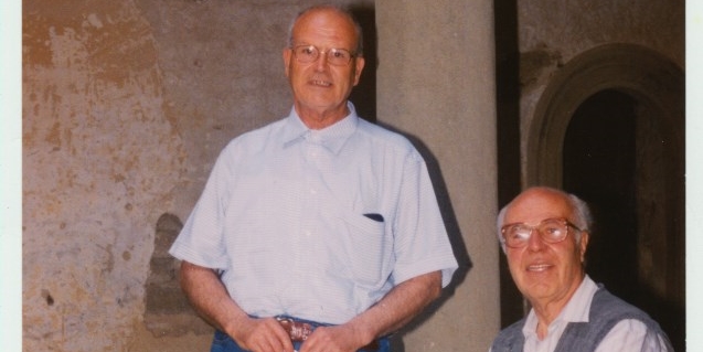 Ivo Guasti e Vasco Tortelli in una foto di domenica 12 giugno 1999