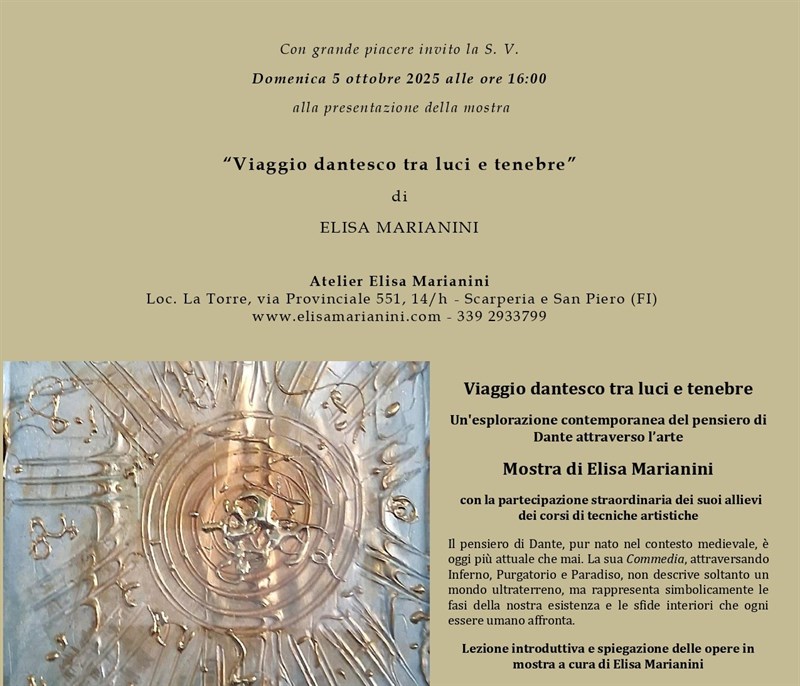 La locandina completa dell'evento