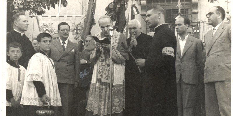 Una lontana visita pastorale del Cardinale Elia Della Costa a Borgo San Lorenzo nel 1951