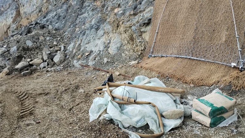 Lavori per eolico industriale Monte Giogo di Villore Corella