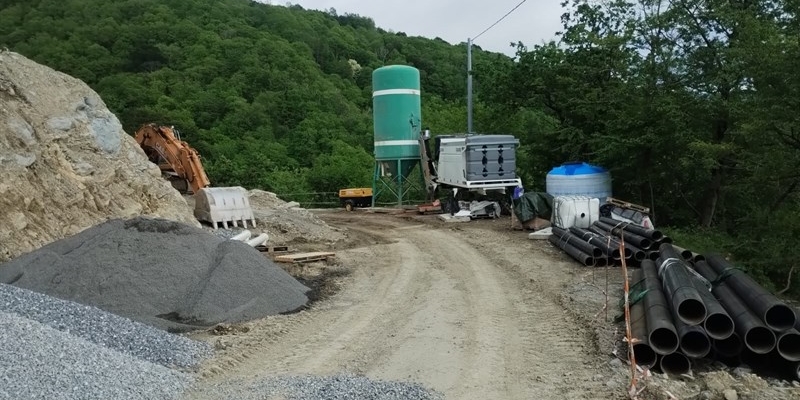 Lavori per eolico industriale Monte Giogo di Villore Corella