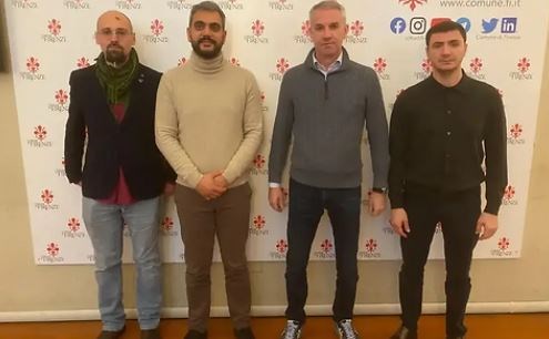 Il sindaco e vicesindaco di Beslam a Firenze