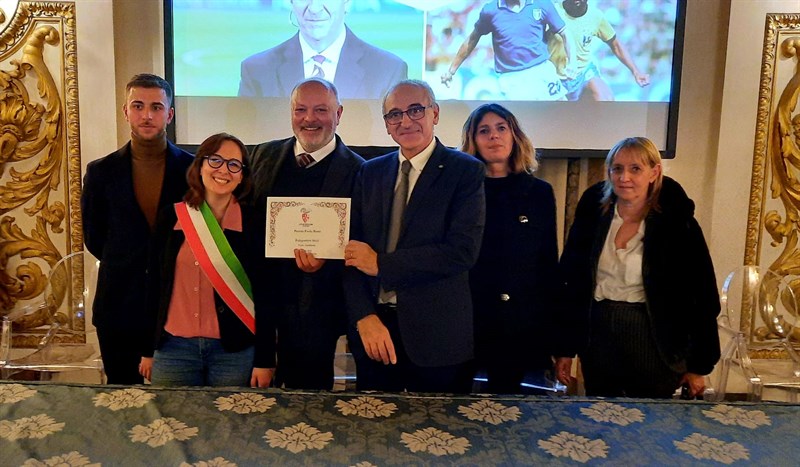 Premiazione Premio Paolo Rossi per Polisportiva Sieci