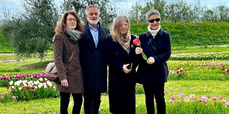 Inaugurato il campo dei tulipani a Calenzano