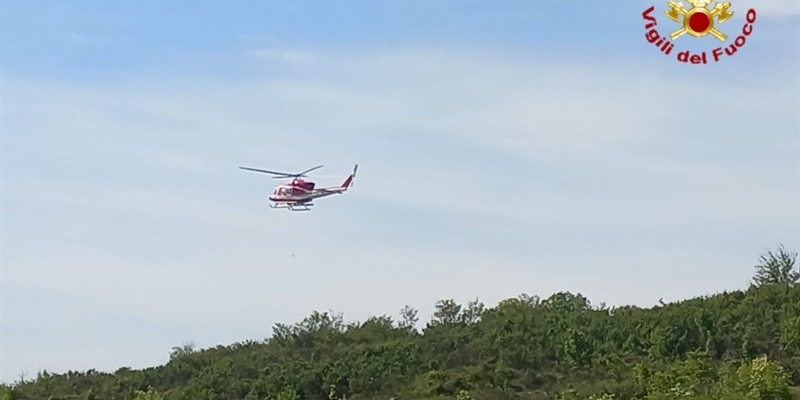 Elicottero in azione