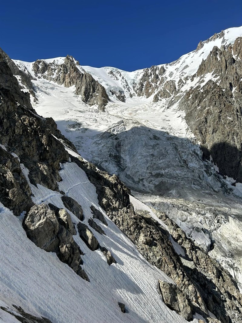 La salita al Monte Bianco