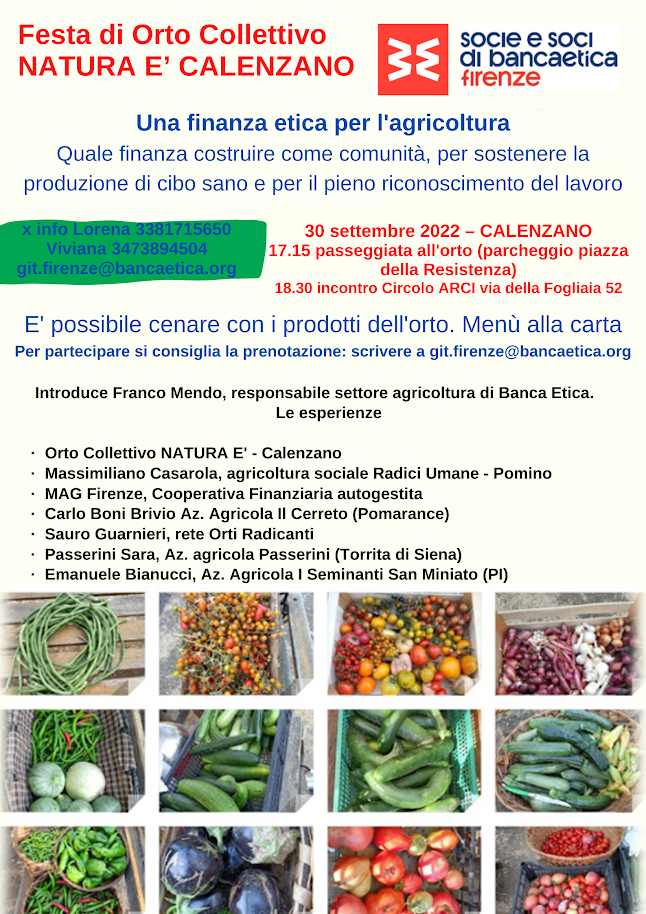 Festa dell'associazione Natura E' a Calenzano.