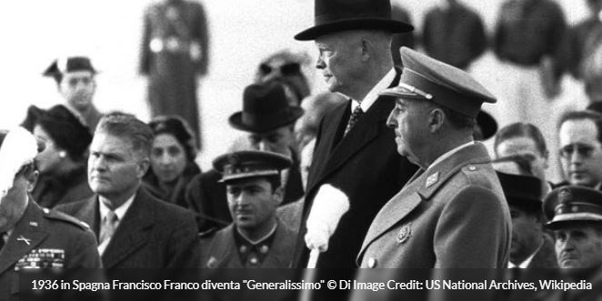 1936 - Franco sale al potere in Spagna