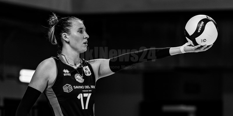 La giocatrice della Savino Del Bene Scandicci Ekaterina Antropova.