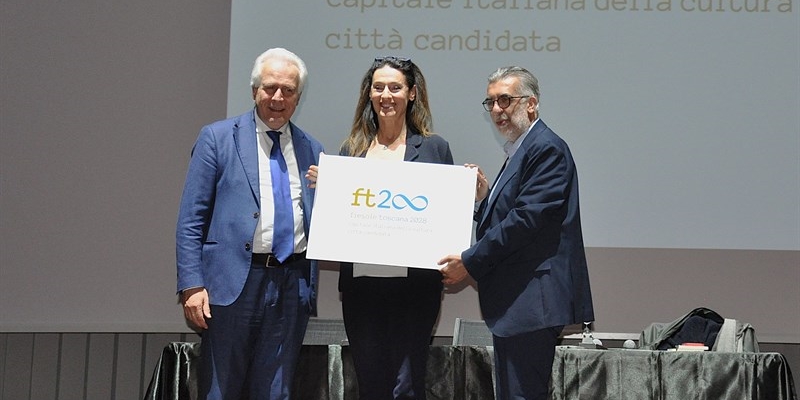 La sindaca col presidente della regione presentano la candidatura di Fiesole
