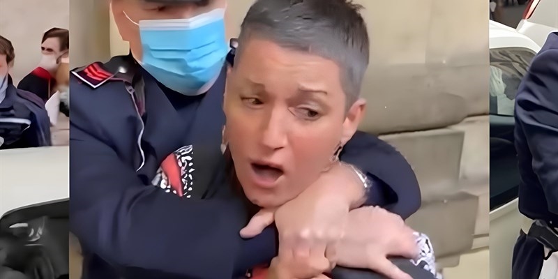 fotogramma dell'arresto