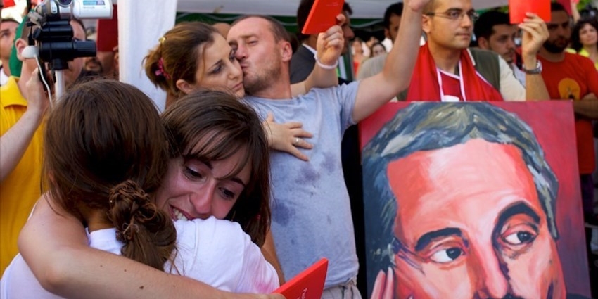 Manifestazione anti-mafia