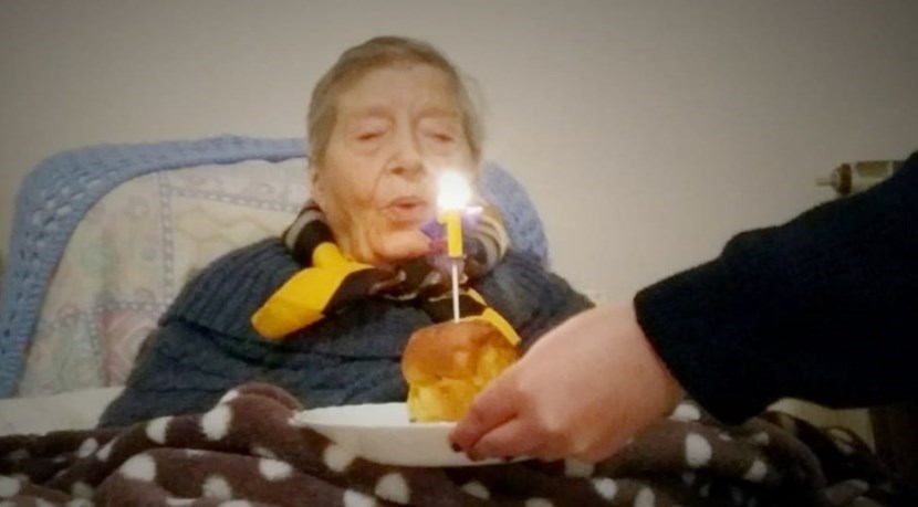 Nonna Gina spegne la candelina dei 101 anni