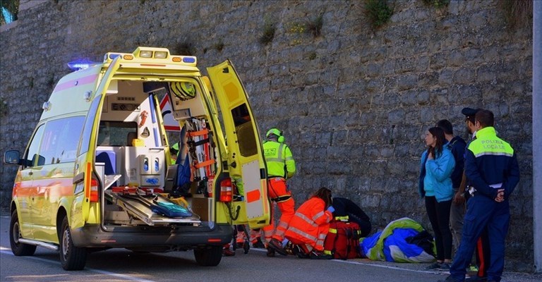 Incidente sulla SS67. Sul posto 118 e Carabinieri
