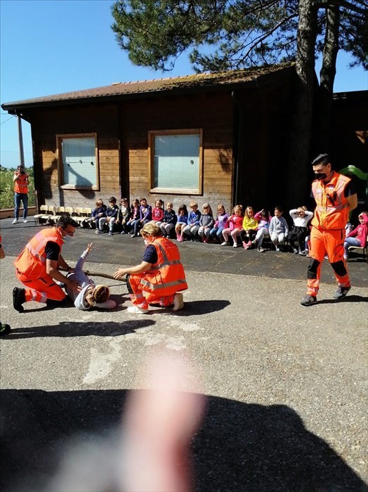 La bella esperienza dei volontari della Misericordia di Bivigliano alla scuola di Caselline