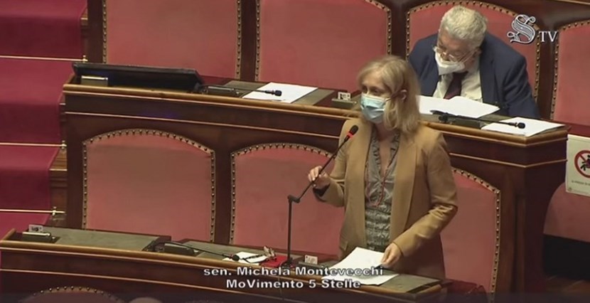 L'intervento della senatrice Montevecchi