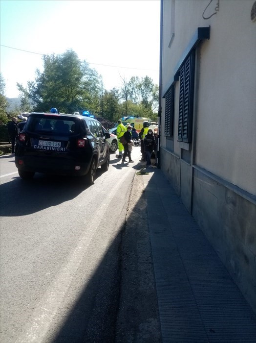 I soccorsi sul luogo dell'incidente