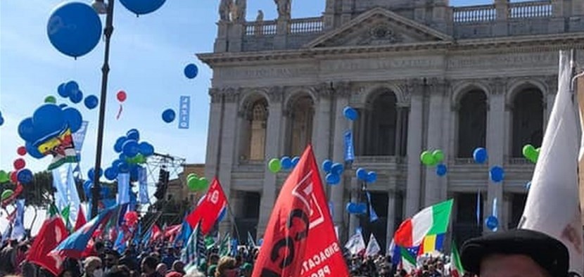 Pd di Marradi alla manifestazione di Roma