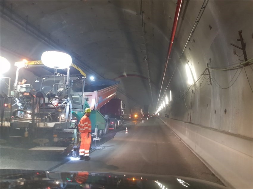 Completamento lavori di asfaltatura