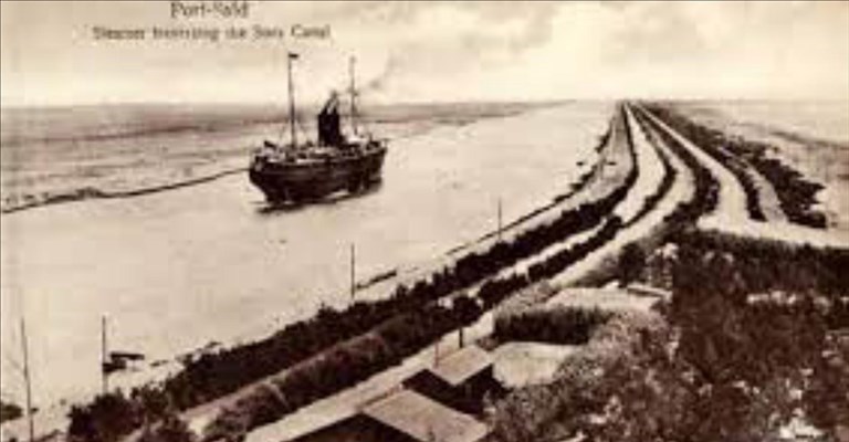 inaugurato il canale di Suez