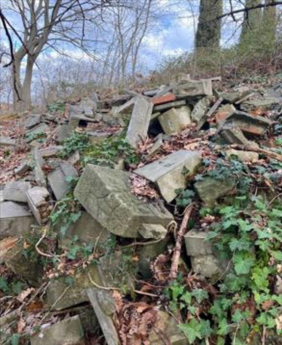 la macabra scoperta nel bosco accanto al cimitero di Trespiano