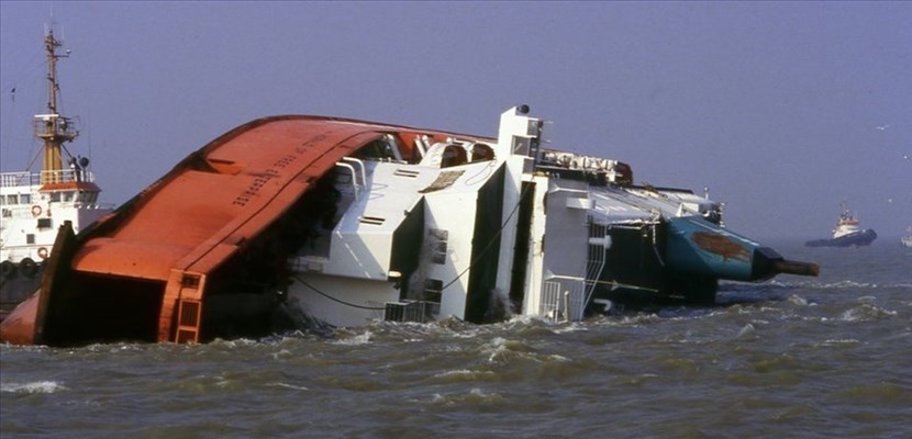 la tragedia del traghetto Herald of free enterpise